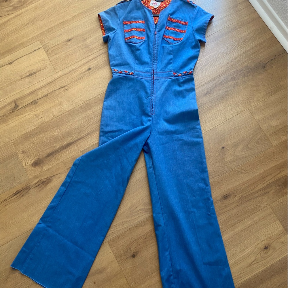 Vintage Denim Jumpsuit